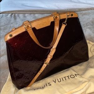Louis Vuitton Vernis Brea Gm Amarante